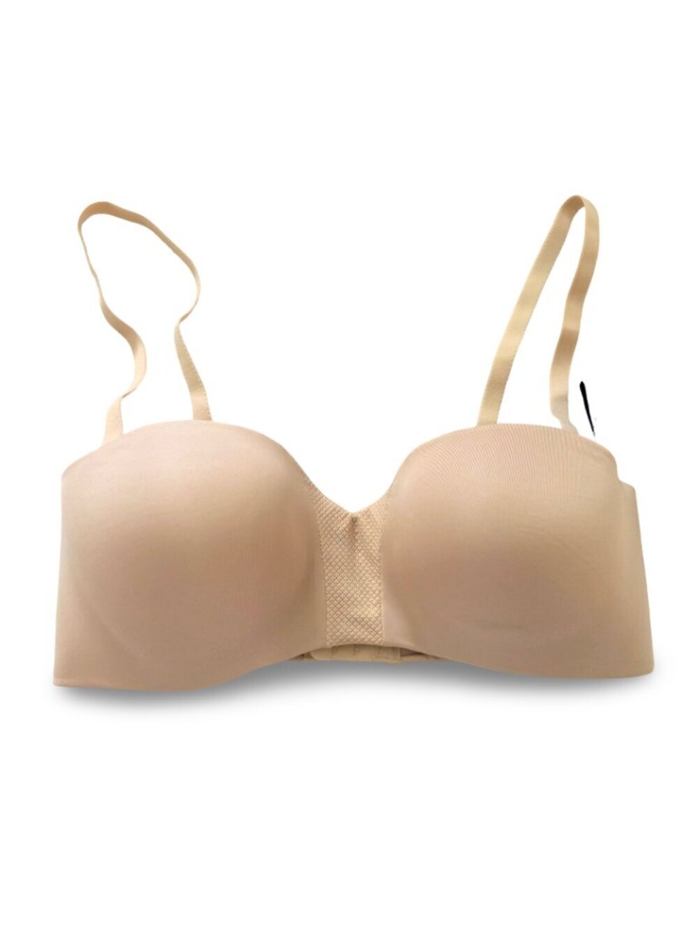 Maidenform Wireless Bra 36C Nude Beige Basically Sexy Wireless Convertible